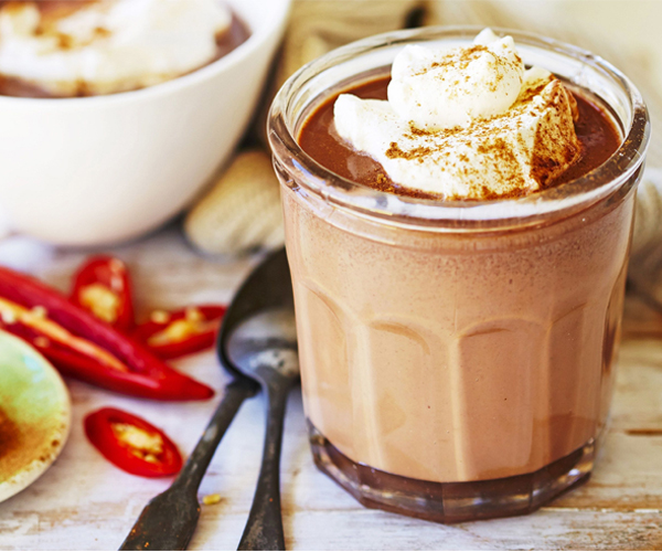 Aztec Chocolate για τα κρύα του χειμώνα, με σοκολάτα και τσίλι